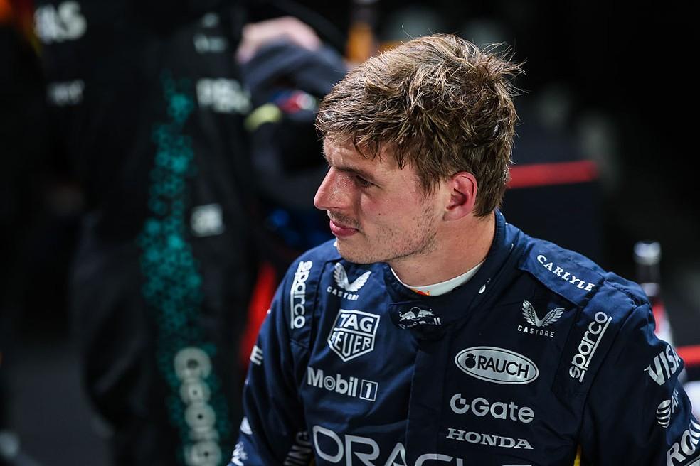 Max Verstappen vai largar do segundo lugar no GP de Singapura da F1