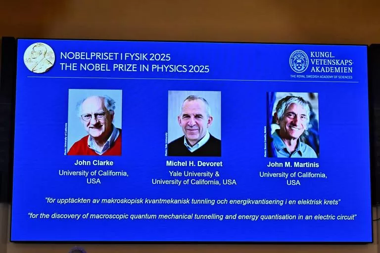 Nobel de Física 2025 Premia Descobertas em Mecânica Quântica