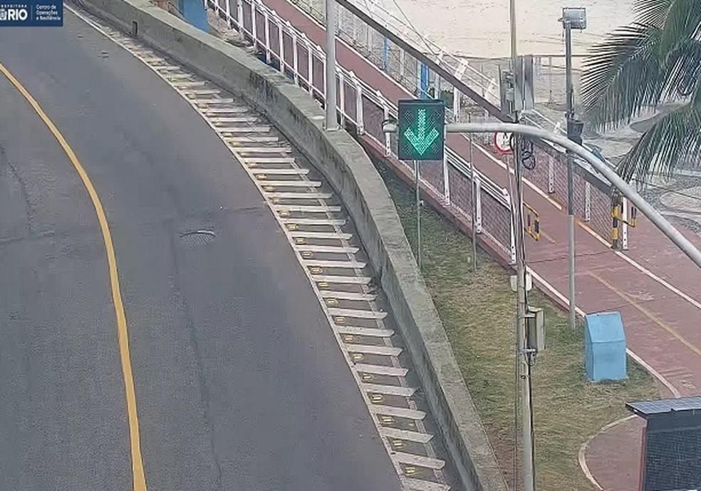 Ciclovia Tim Maia é liberada após interdição por causa de ressaca