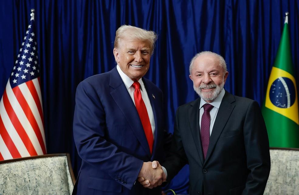 Presidente da República, Luiz Inácio Lula da Silva, durante Encontro com o Presidente dos Estados Unidos, Donald Trump, em Kuala Lumpur