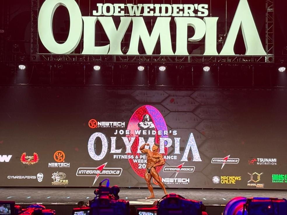 Ramon Dino nas finais do Mr. Olympia 2025