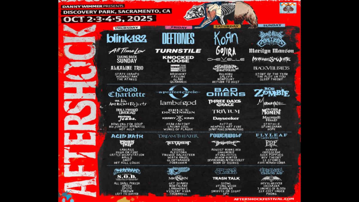 Trivium Take Stage At Aftershock Festival With New Drummer