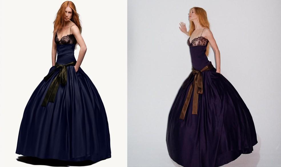 Marina Ruy Barbosa confirma a tendência camisola em visual sensual e refinado