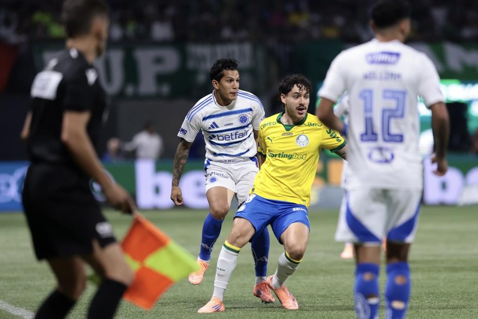 Partida entre Palmeiras e Cruzeiro no Allianz Parque