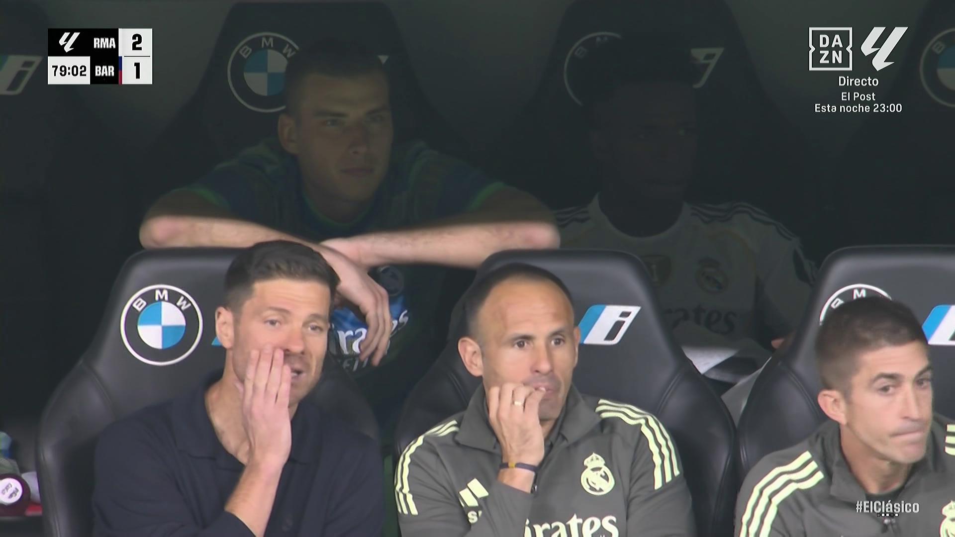 Vinicius regresa al banquillo tras su brutal enfado.