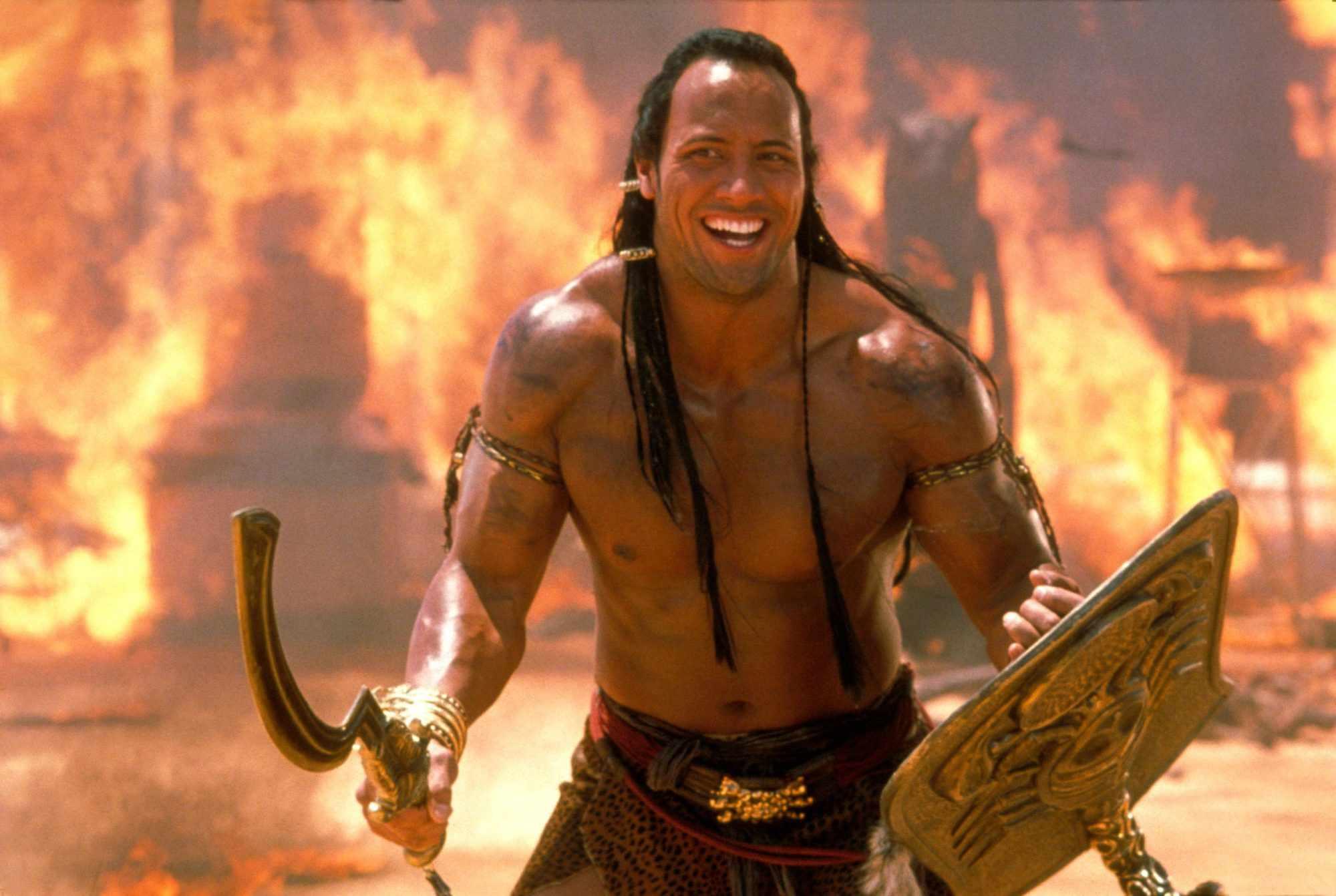Dwayne Johnson em The Mummy Returns