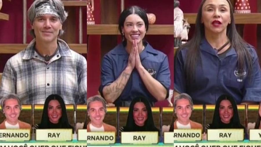 Peões pedem votos para ficar na quarta roça de A Fazenda 2025