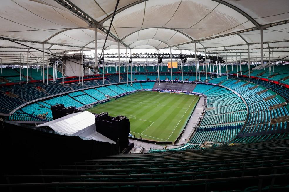 Arena Fonte Nova recebe Bahia x Grêmio