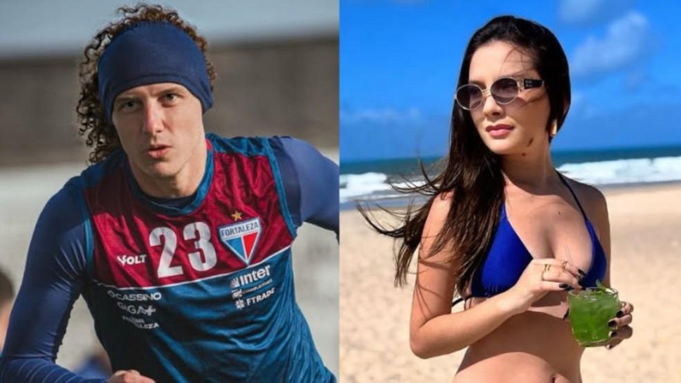 David Luiz e Karollainy Barbosa trocaram denúncias após suposto relacionamento.