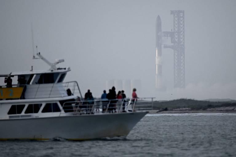 Os testes do foguete Starship, da SpaceX