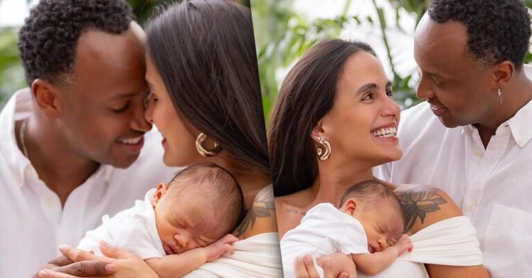 Carol Peixinho e Thiaguinho Celebram Um Mês do Filhinho Bento com Emoção