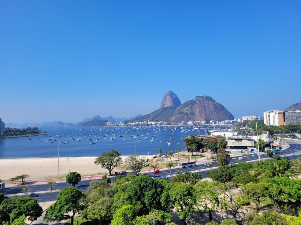 Rio de Janeiro tem segunda-feira de sol.