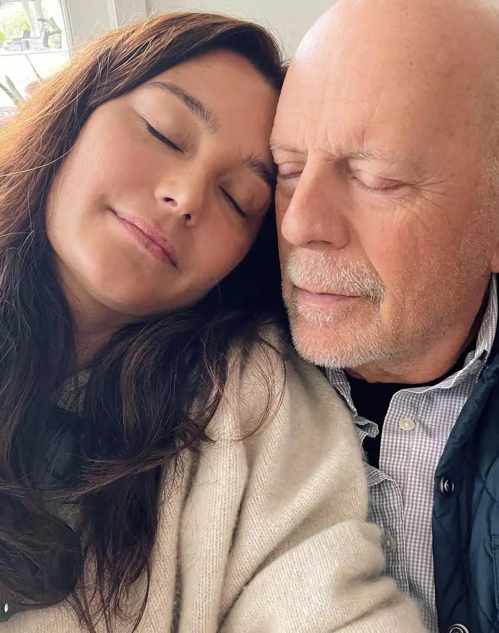 Emma Heming Willis e Bruce Willis