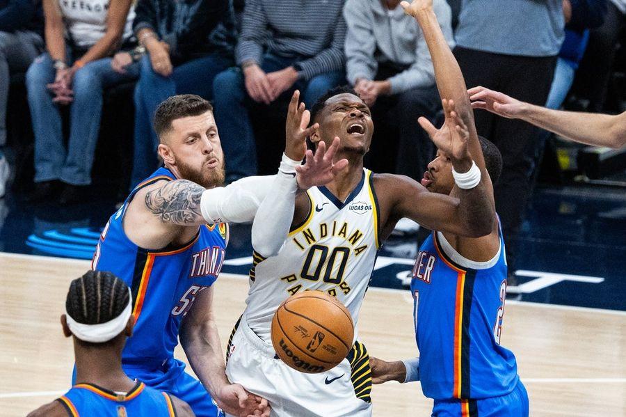 Bennedict Mathurin durante um jogo