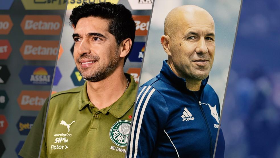 Abel Ferreira e Leonardo Jardim duelarão em Palmeiras x Cruzeiro