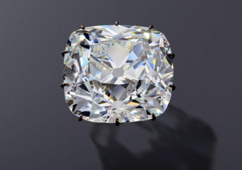 Diamante de 140 quilates que faz parte da galeria de Apollo