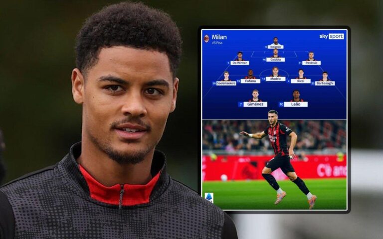 AC Milan mira Champions e Koni De Winter retorna ao time titular!