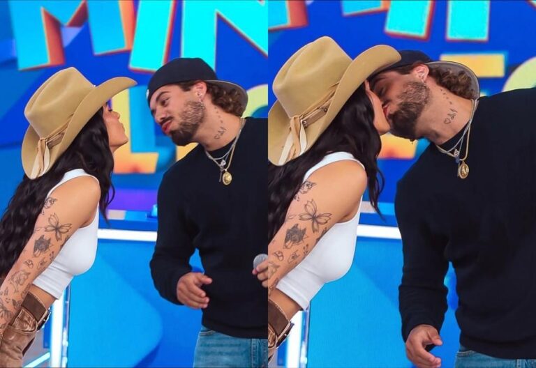 Ana Castela e Zé Felipe Confirmam Relacionamento com Primeiro Beijo em Público