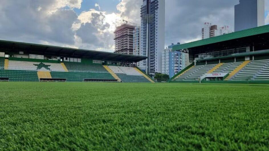 Partida na Arena Condá, em Chapecó