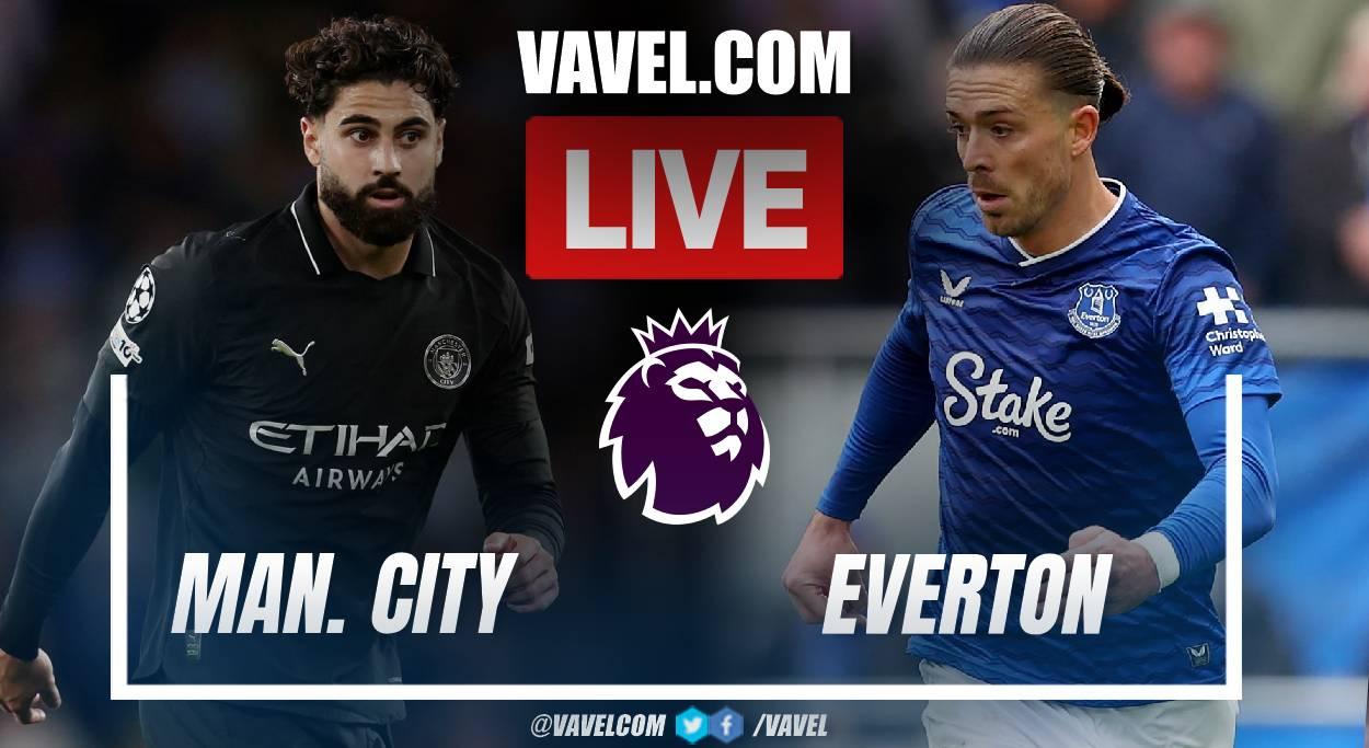 Manchester City vs Everton LIVE Score Updates: half-time (0-0)