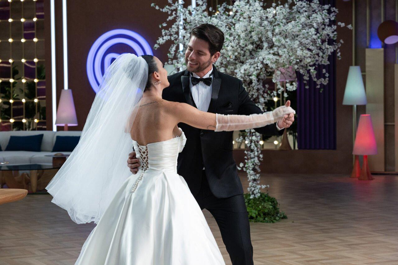 Bolo de casamento no MasterChef Confeitaria