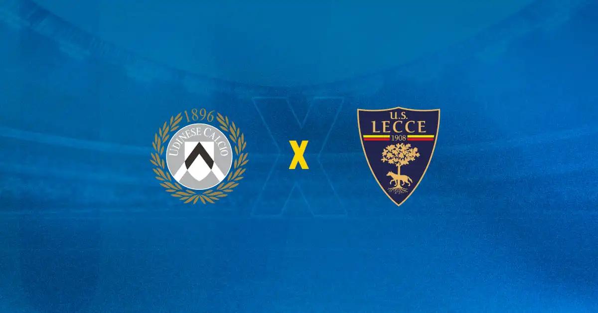 Escudos de Udinese x Lecce
