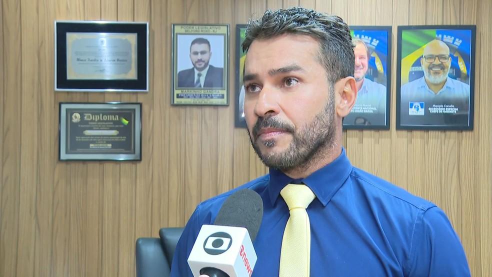 Markinho Gandra, presidente da Câmara de Belford Roxo