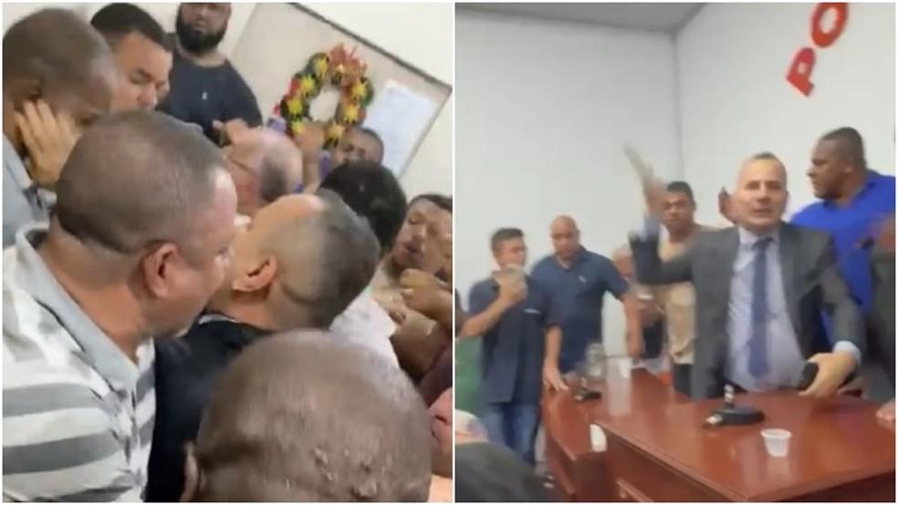 Prefeito invade Câmara de Belford Roxo