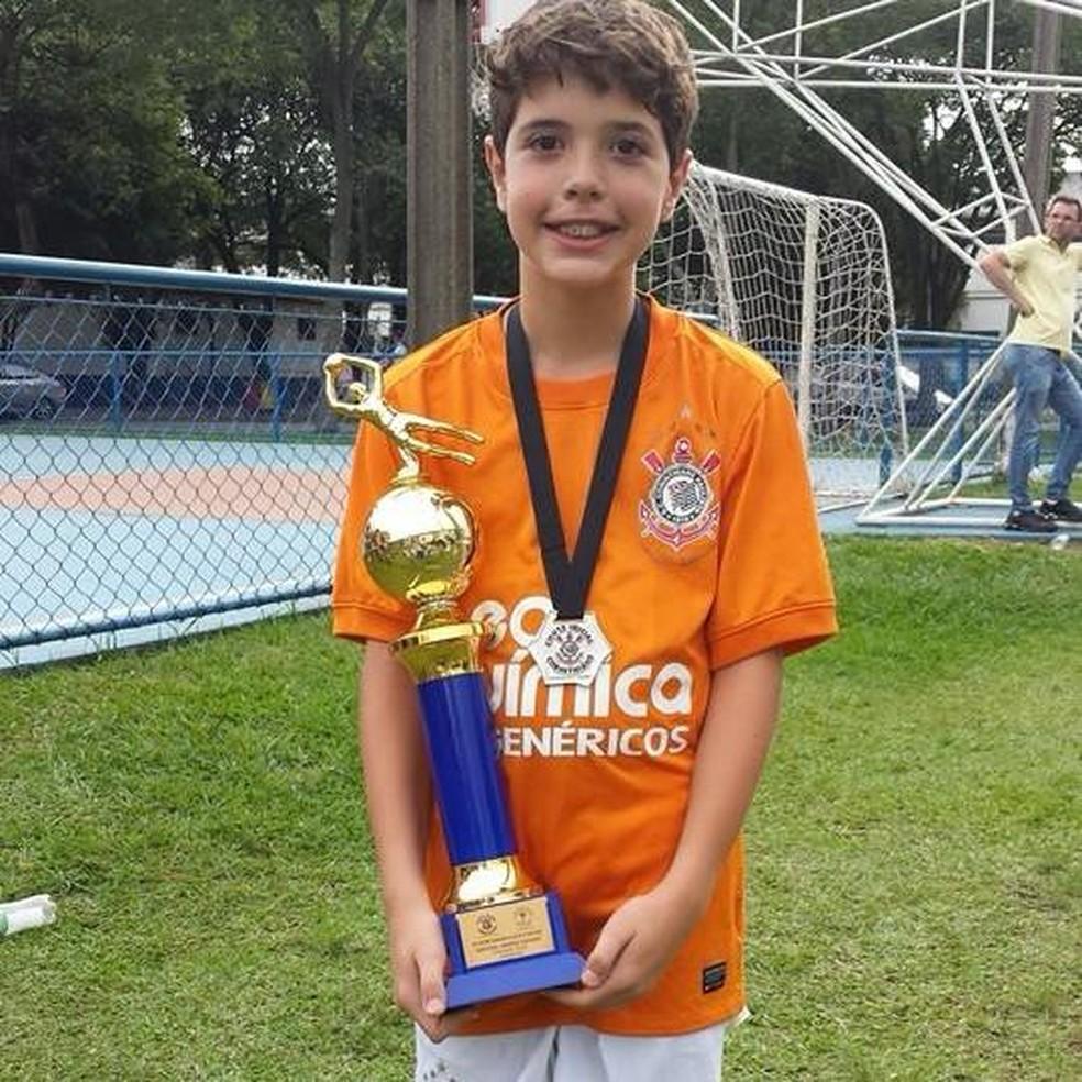 Felipe Longo está desde os oito anos nas categorias de base do Corinthians