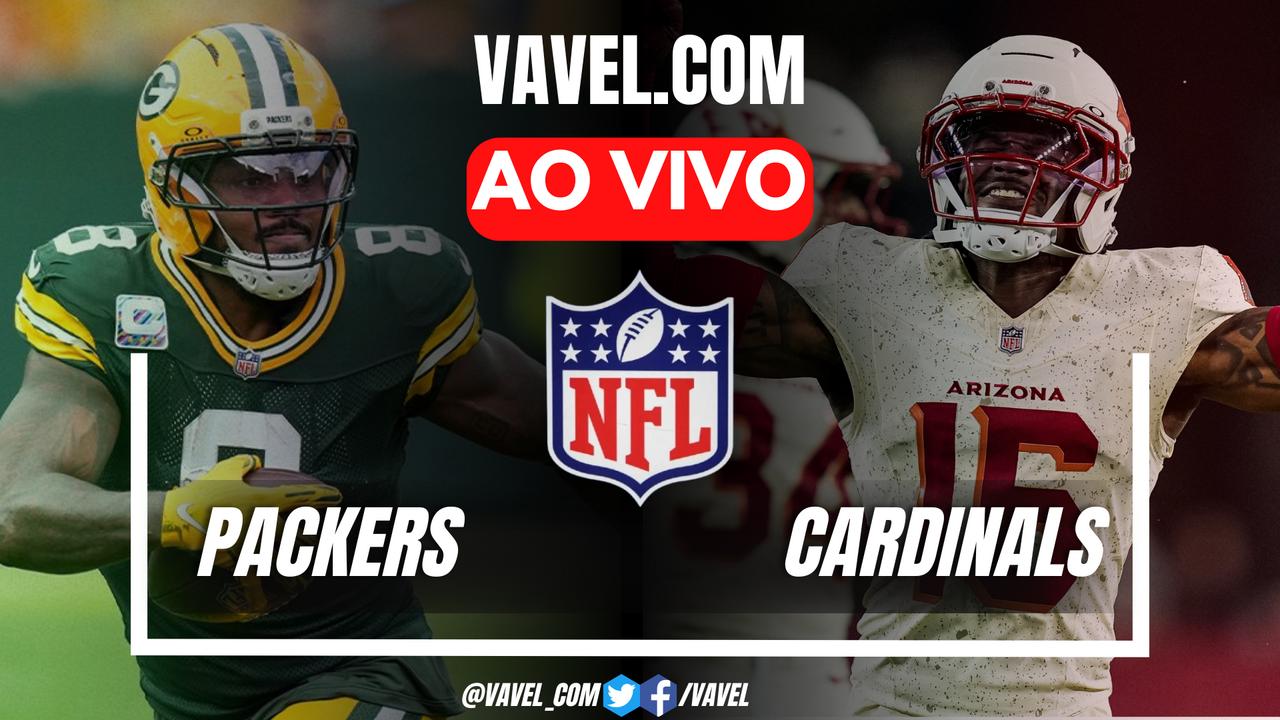 Packers x Cardinals AO VIVO: touchdown Packers (20-20)