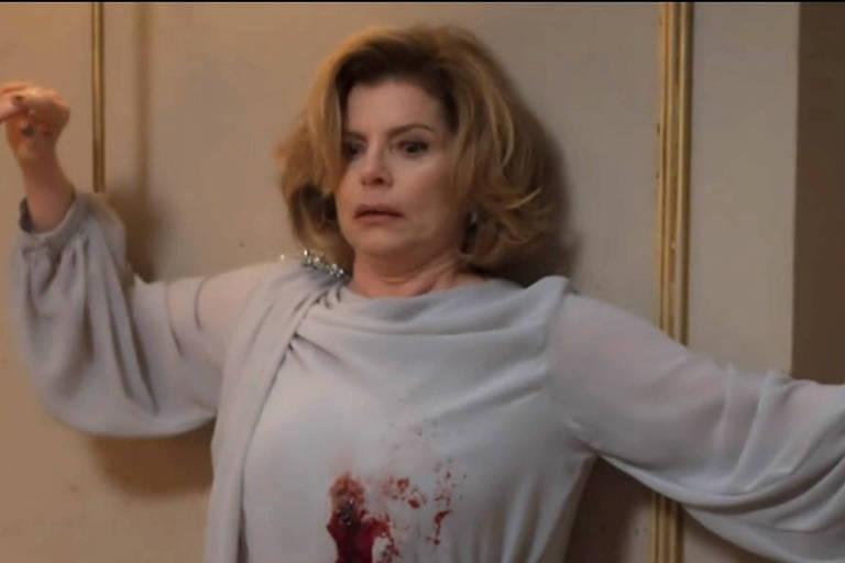 Cena da novela Vale Tudo com Odete Roitman