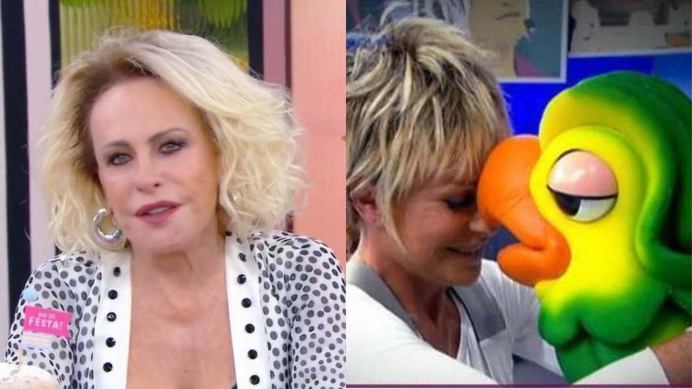 Ana Maria Braga chora ao relembrar de Tom Veiga