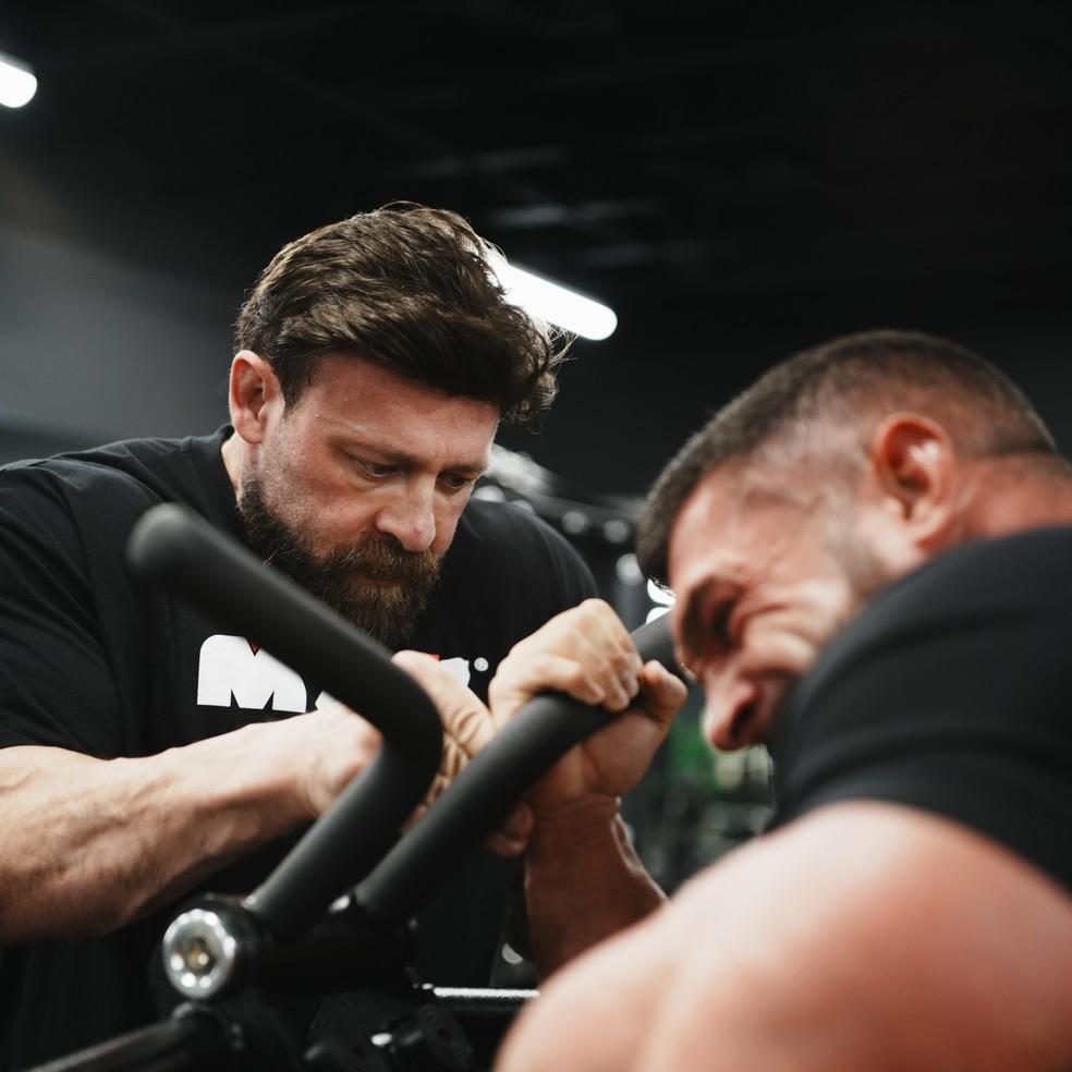 Fabrício Pacholok e Derek Lunsford