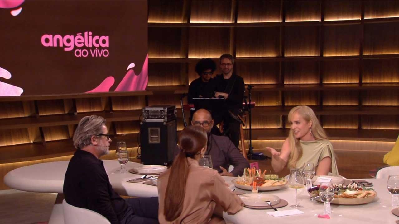 Angélica mostra ao vivo no GNT o que a Globo perde na TV aberta.
