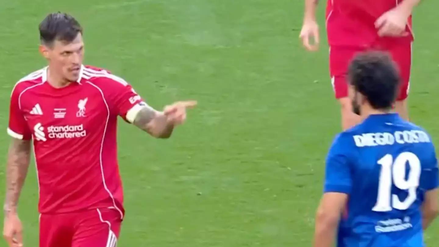 Diego Costa Involved in Ugly Incident During Chelsea vs Liverpool Legends
