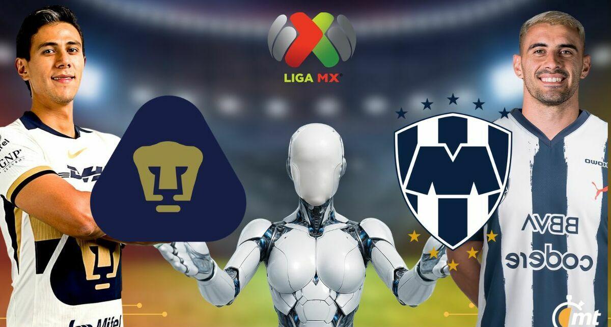 Rayados vs Pumas: a Inteligência Artificial já deu seu veredicto