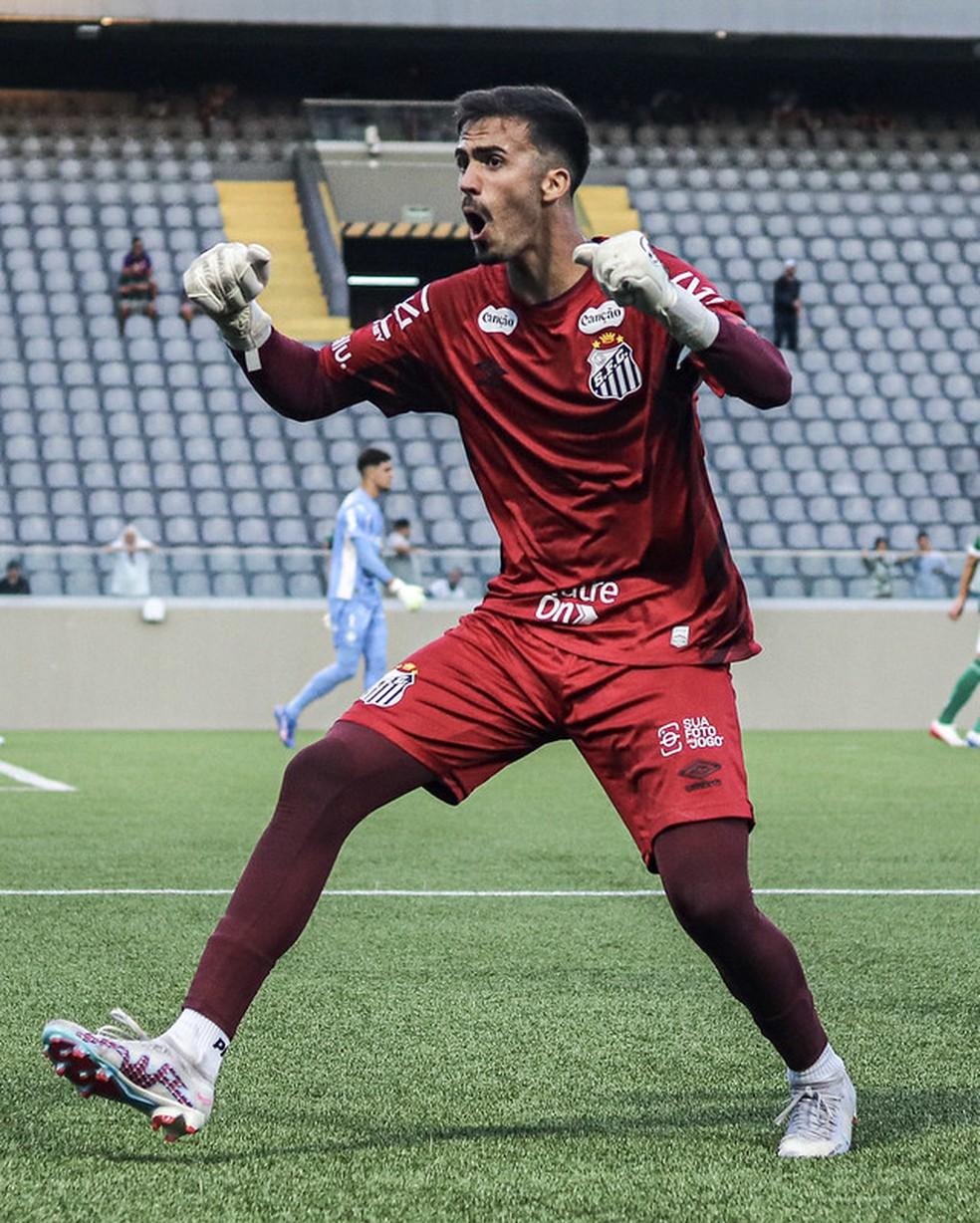 Rodrigo Falcão comemora vitória sobre o Palmeiras no Campeonato Paulista sub-20