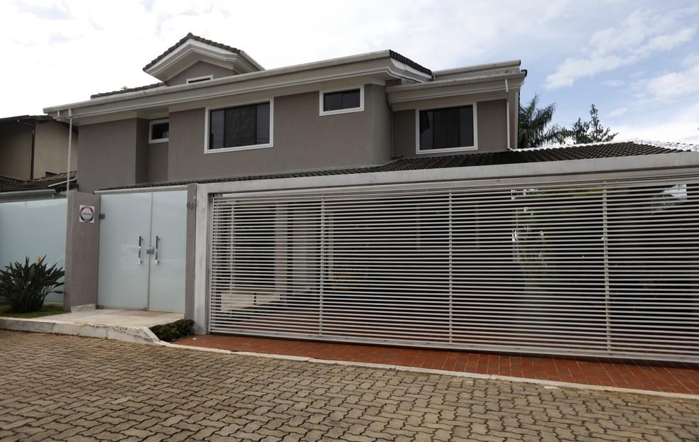 Casa alugada por Jair Bolsonaro no Condomínio Solar, em Brasília