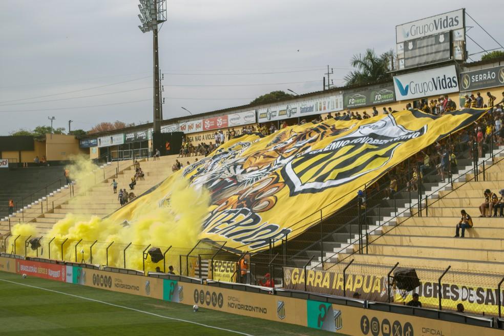 Estádio Jorge Ismael de Biasi, o Jorjão, em Novo Horizonte