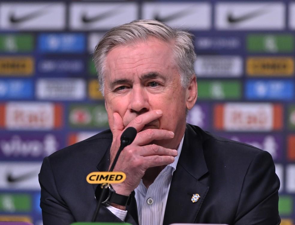 Carlo Ancelotti convocação Seleção Brasileira novembro
