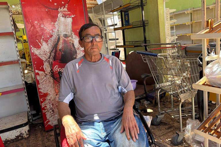 Tornado devasta Rio Bonito do Iguaçu e deixa comerciantes em desespero