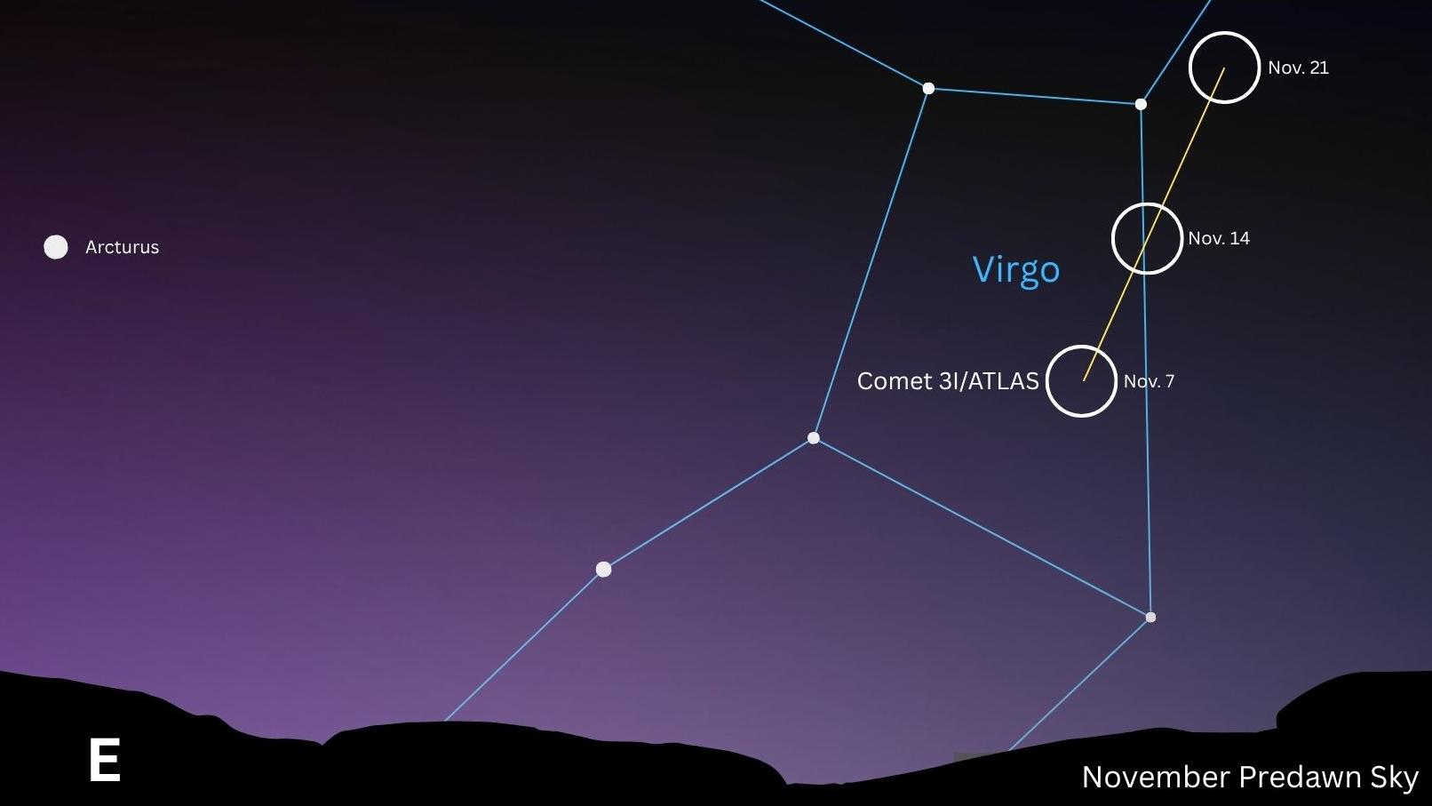 Uma bola azul de luz brilha entre estrias de luz azulada de estrelas no espaço exterior.