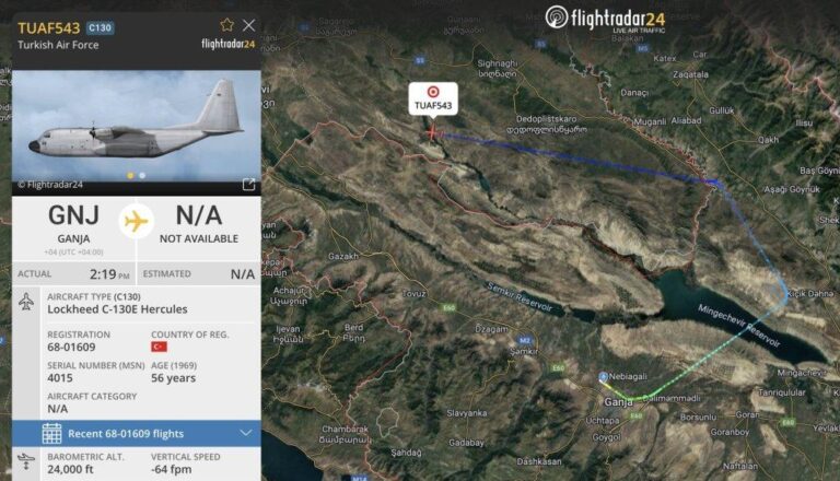 Tragédia Aérea: C-130E da Turquia Cai na Geórgia