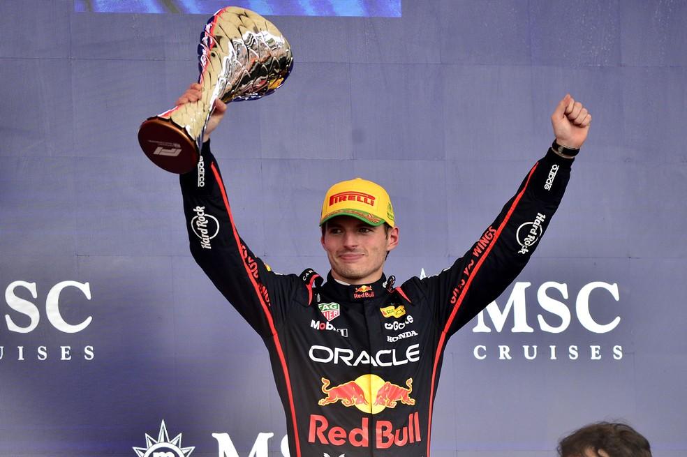Max Verstappen fica em terceiro lugar no GP de São Paulo