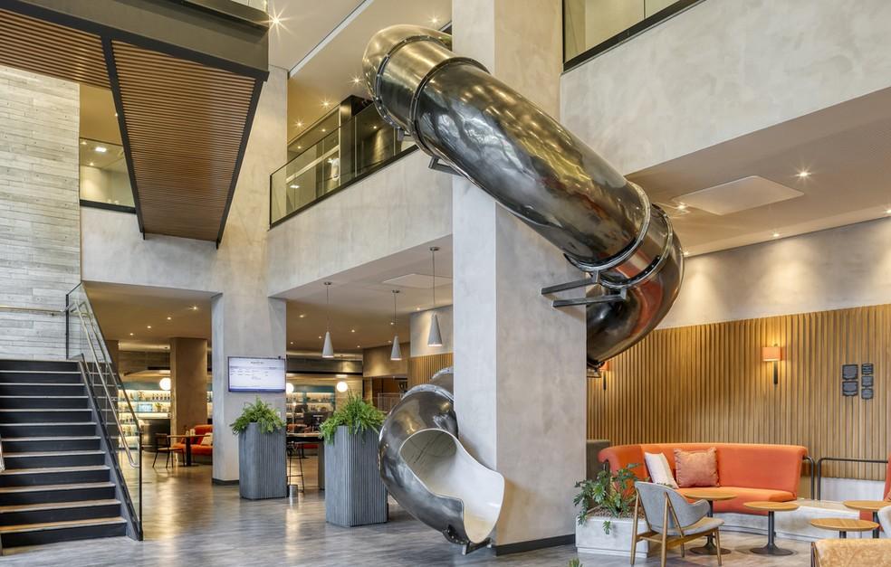 Saguão do Novo Hotel Belo Horizonte