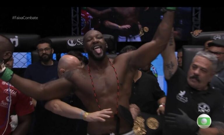 André Monstro se consagra campeão e Layze Cerqueira defende título no Jungle Fight 142