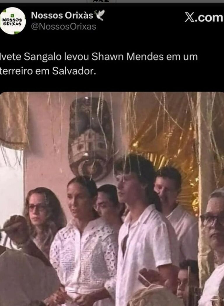 Shawn Mendes em Salvador: Experiência Cultural ao Lado de Ivete Sangalo