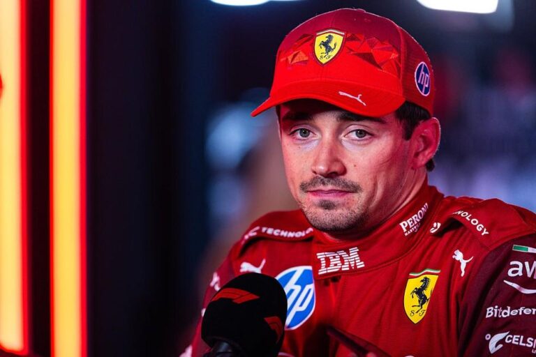 Leclerc e Hamilton enfrentam dificuldades em classificação no GP de Las Vegas