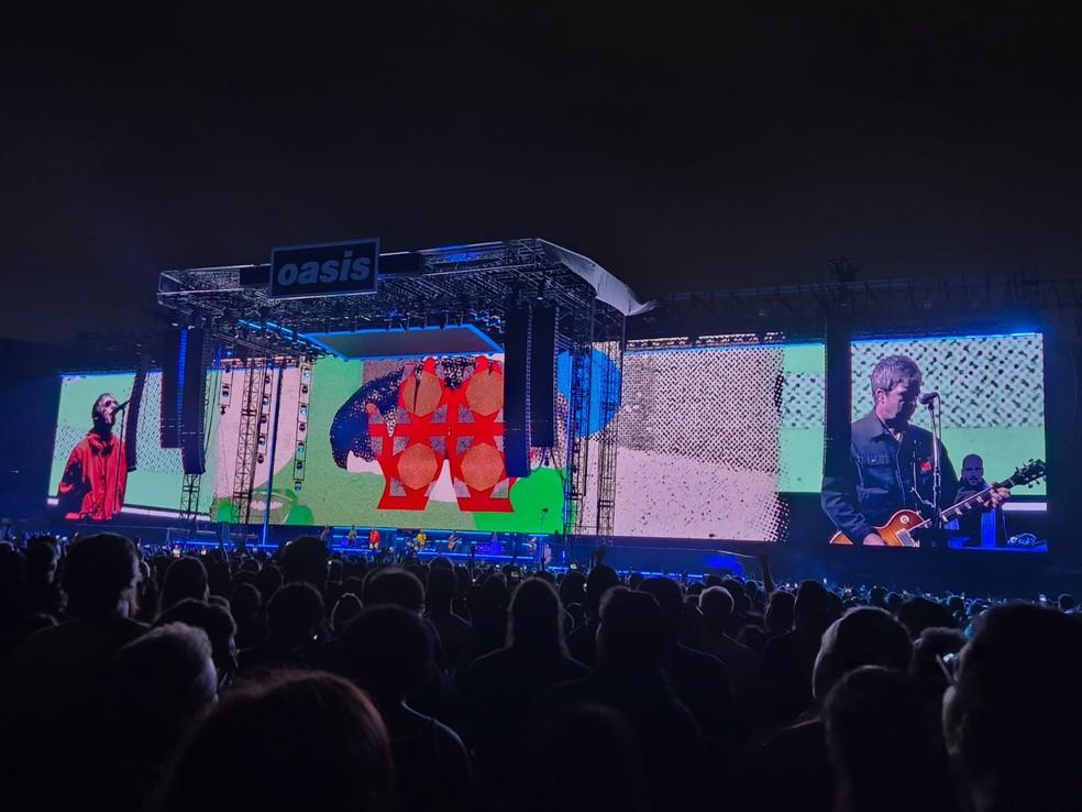 Oasis se apresenta em São Paulo