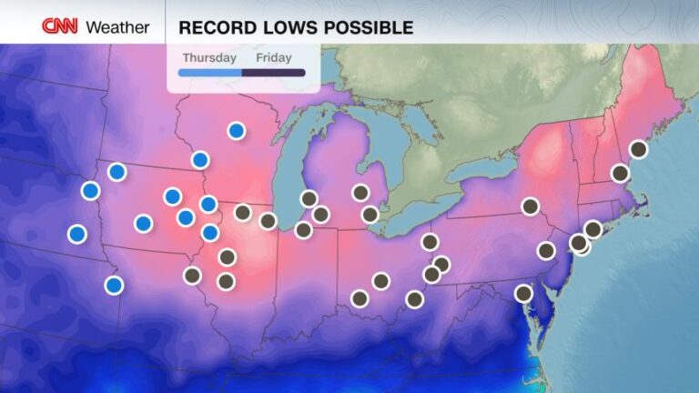 Estados Unidos Enfrenta a Aragem Ártica: Três Ondas de Frio Devem Impactar a Região